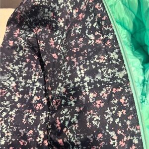 Eddie Bauer Kids Jacket - Black and Green Floral
